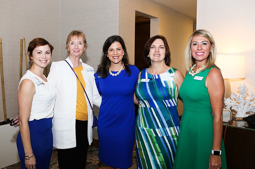 Sarah Glendening, Christina Russi, Executive Director and CEO Kameron Hodgens, Charlene Altenhain and Andrea Lane