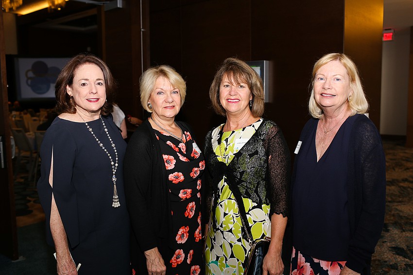 Donna Dooley, Lynn Soussou, Lisa Levinson and Margaret McArdle