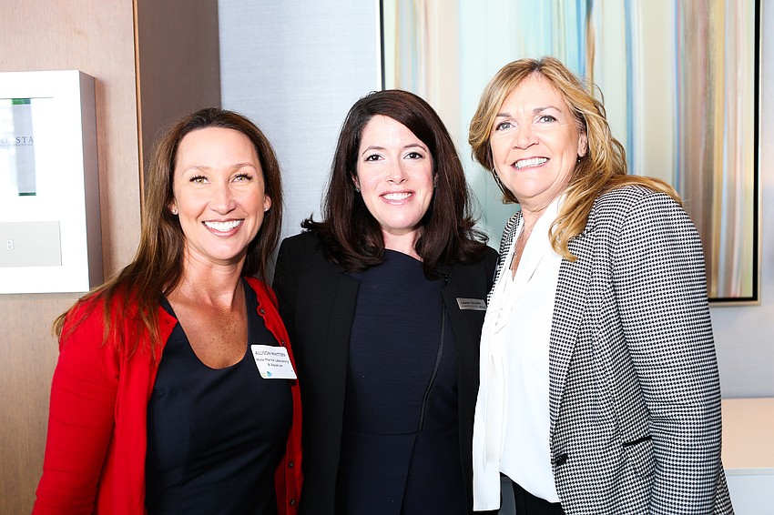 Allison Whitten, Lauren Venable and Jeanne Armour