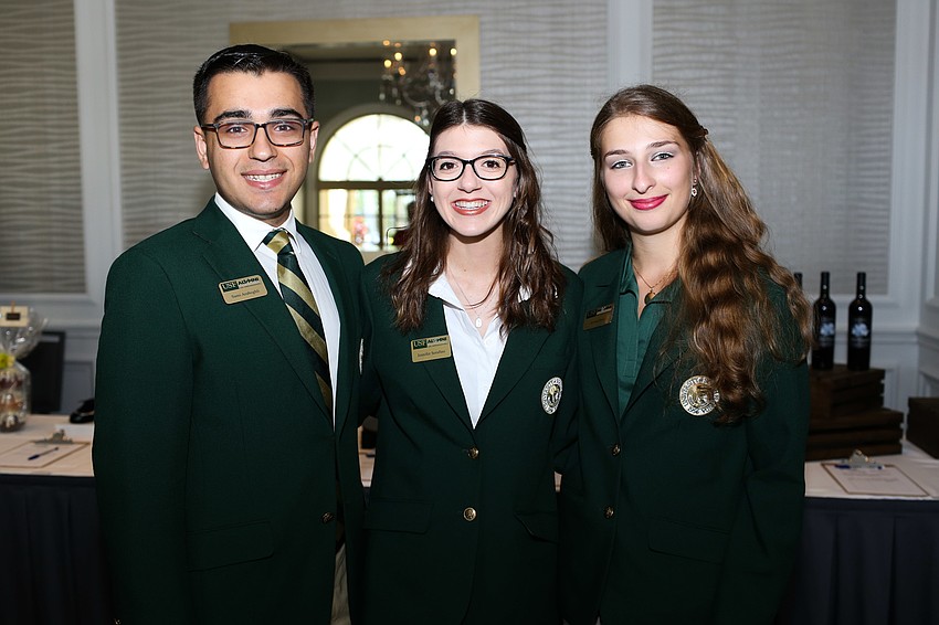 Sami Araboghli, Jennifer Sereafino and Jovana Hoti