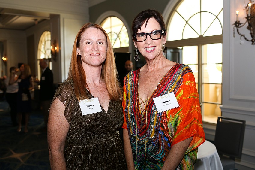 Mischa Kirby and Andrea Hillebrand