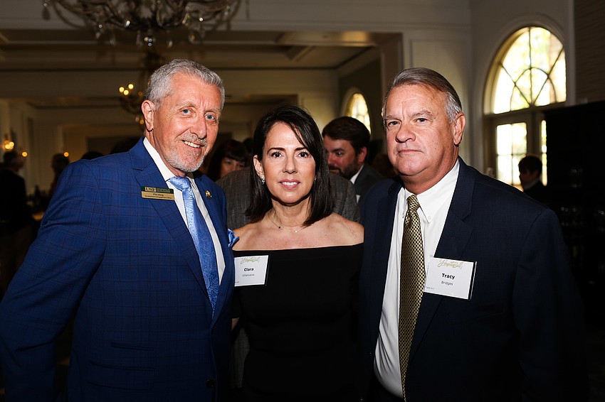 Philip King, Clara Villanueva and Tracy Bridges