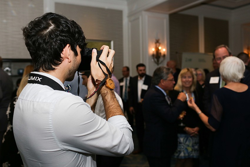 Andrew Faza from USF filmed the evening.