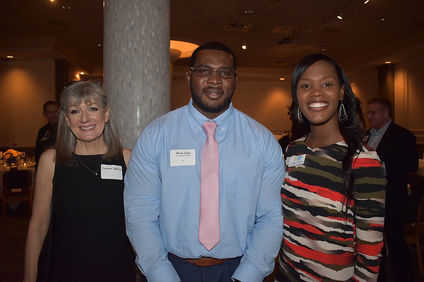 Suzanne Jeffreys, Devin Epps and Lashelle Williams