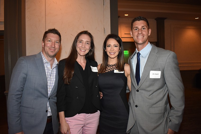 David and Stacey Crawford with Katy Brayer and Jim Lynch