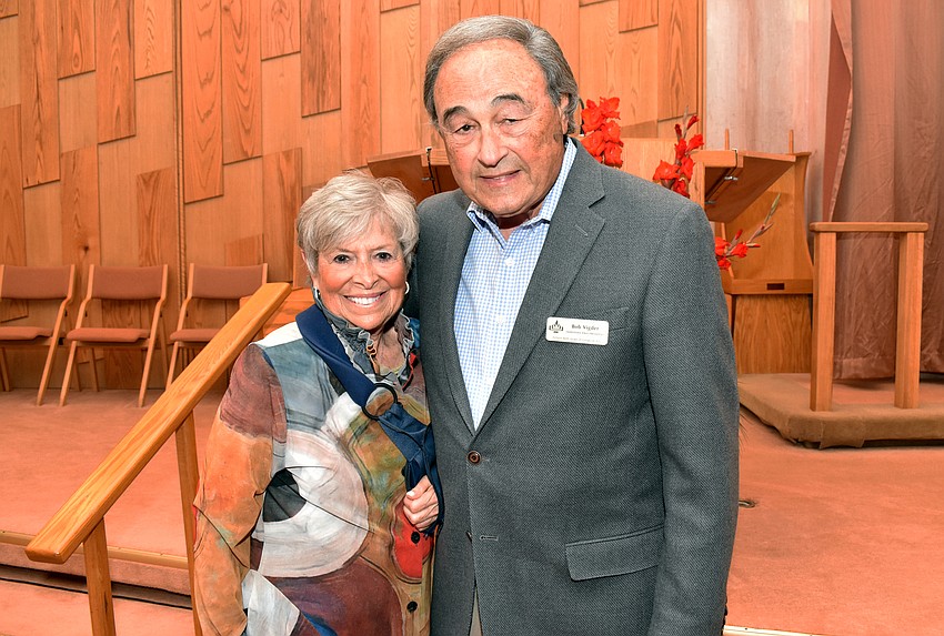 Florence Katz’s daughter Judy Vigder and Bob Vigder