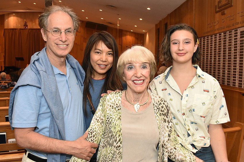 Earl, Lily, Doris and Sunny Kaplan