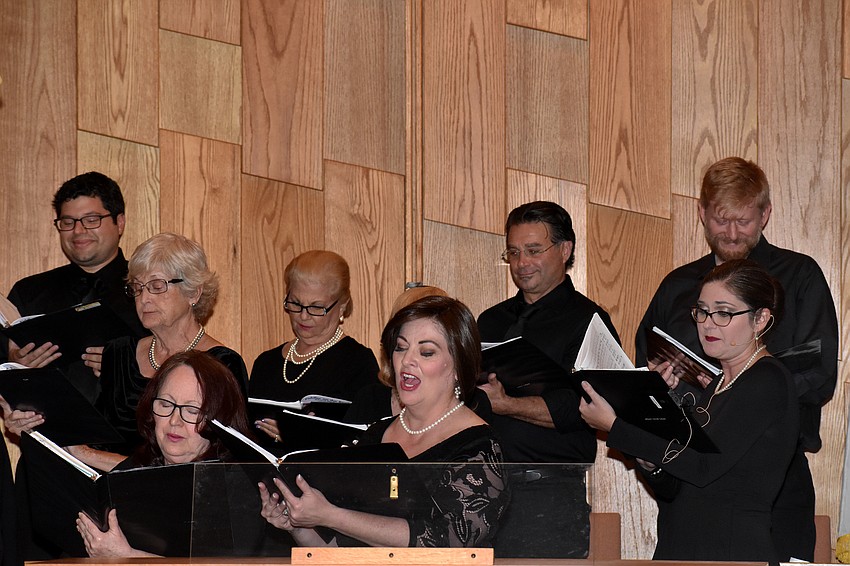 The Temple Beth Israel Choir performed various songs during the concert that ranged from baroque music to Broadway classics.