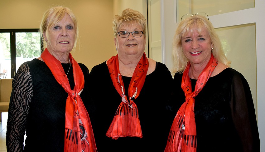 Margaret Chirgwin, Lynda Menuez and Kathy Mosak