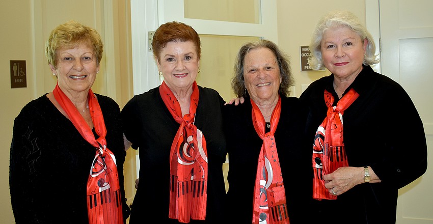 Sue Rinaldo, Carol Whitfield, Judie Lutsky and Judi Earnshaw