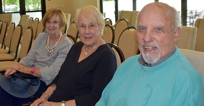 Peg Daly, Eleanor Ficco and Fritz Johnson