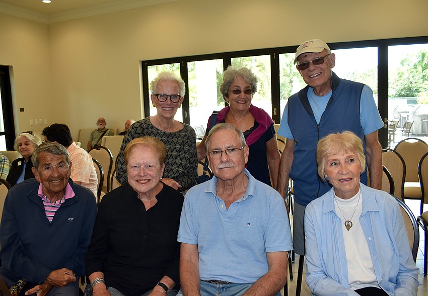 Murray Skurnick, Susie Murphy, Nancy Skurnick, Lynne Kaye, Peter McNelly, Alan Kaye and Barbara Bell all came out to support Karen Gelbart.