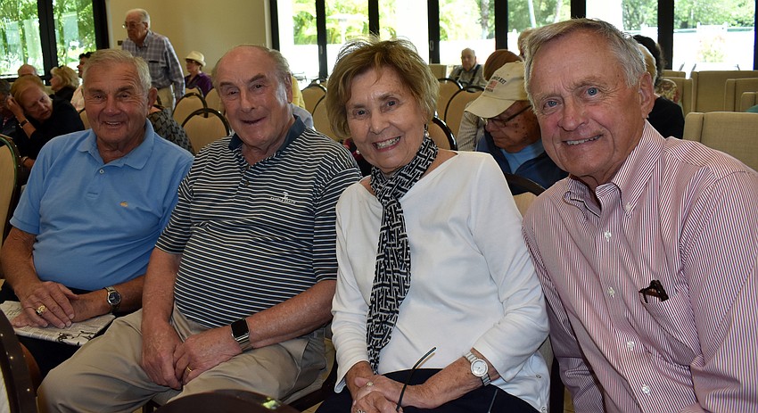 Arthur Geller, Stu Peltz, and Carol and Terry Thorstenson