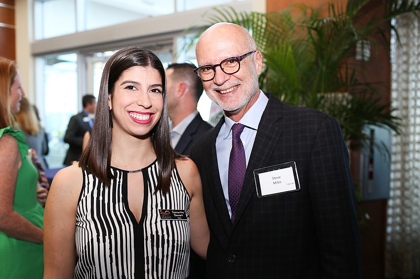 Samantha Bennett and Steve Miles