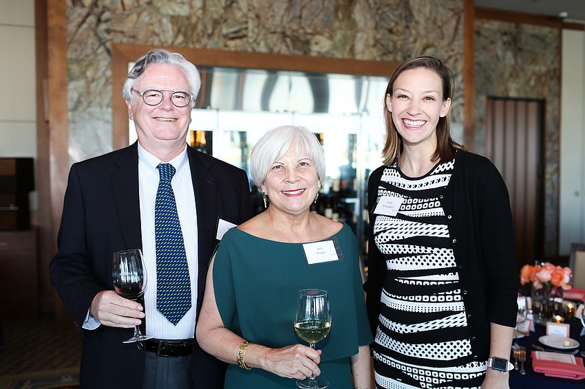 Bill and Jane Knapp with Katie Schwabach