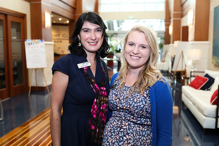 Hermione Gilpin and Nicole Elbe