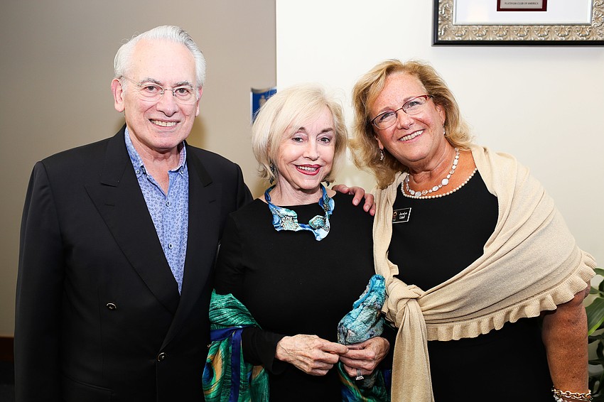 Benjamin and Gigi Huberman with Jocelyn Udell