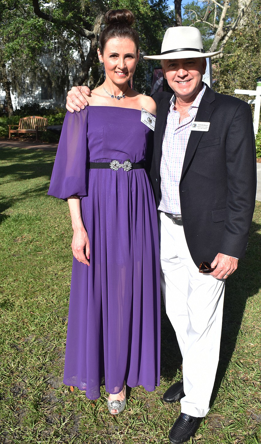 Esther and David Pilston, CEO of Save Our Seabirds