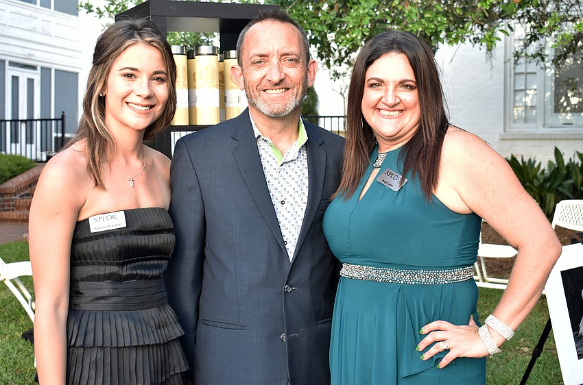 Katelin Praizner, Andrew Lynn and event co-chairwoman Anju Lynn