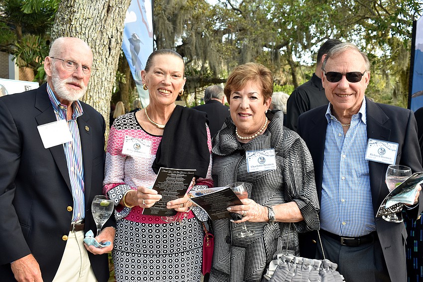 Bill and Betsy Johnston and Charlotte and Richard Bermen