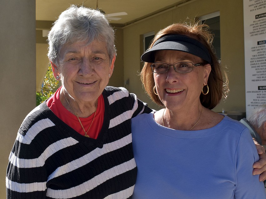Barbara Hankins and Jeanne Muntan