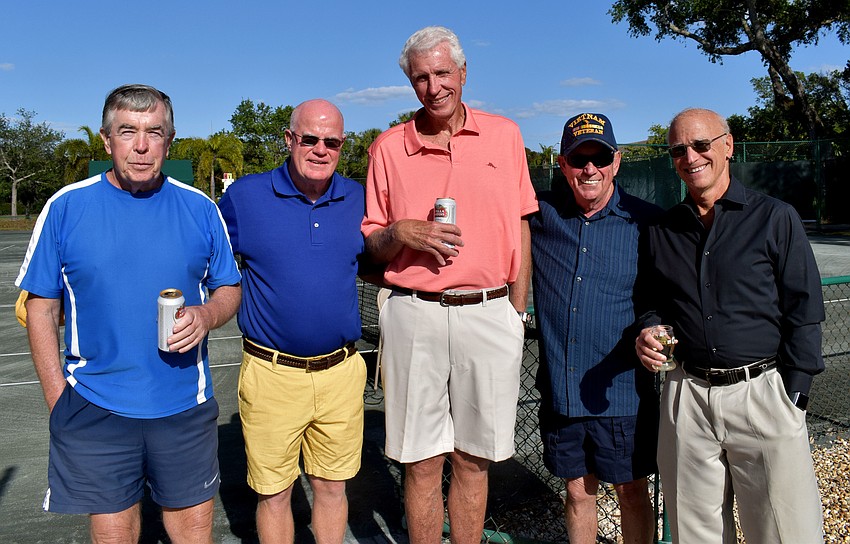 John Short, Dave Campbell, Jim McNulty, Bill Upton and Andrew Geller