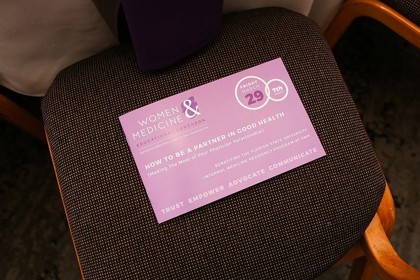 The next Women & Medicine Education Luncheon will be hosted March 27, 2020.