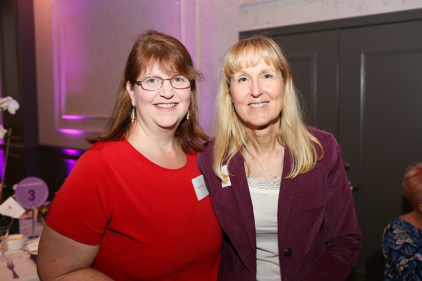 Molly Williams and Laura Mooneyham