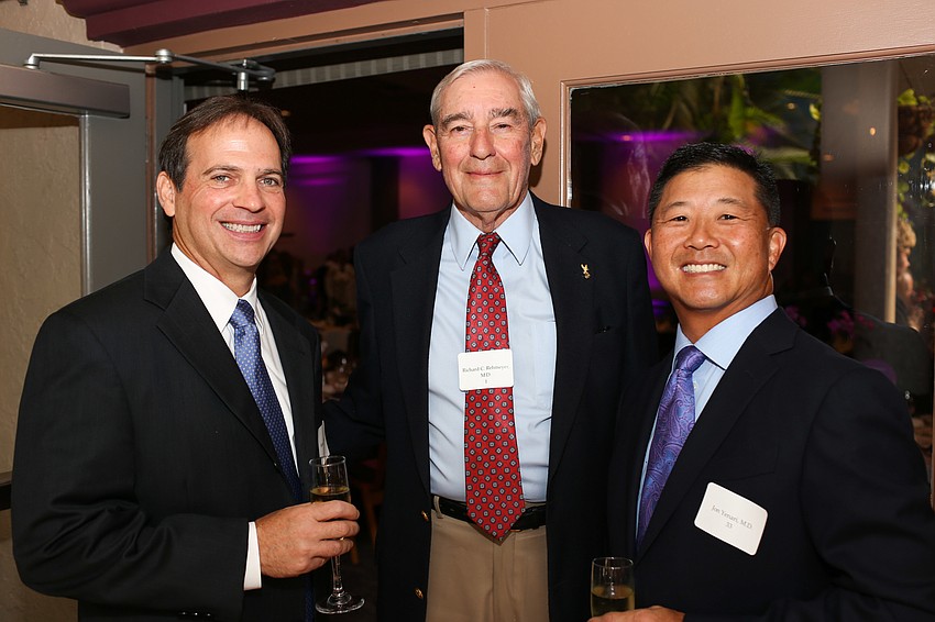 Martin Rometsch, Richard Rehmeyer and Dr. Jon Yenan