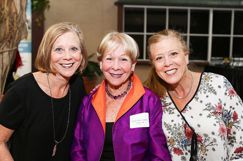 Betsy Garner Wyant,  Dottie Baer Garner and Alison Louie