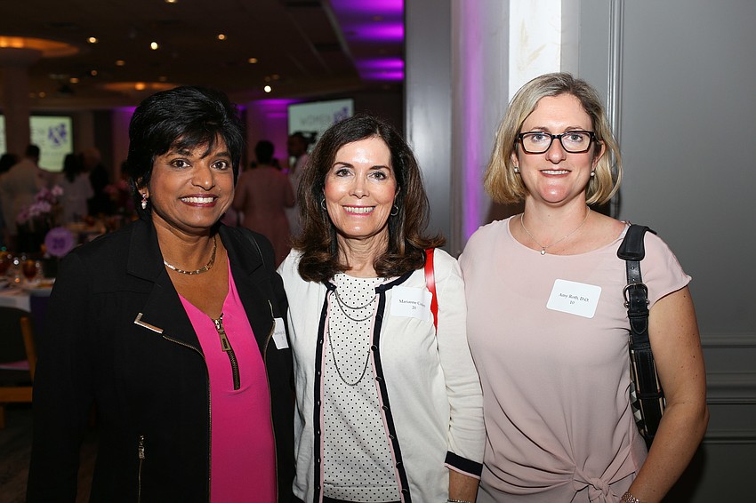 Dr. Rose Bright, Marianne Cohen and Amy Roth
