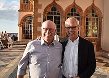 Jeff Hotchkiss and Executive Director of The Ringling Steven High