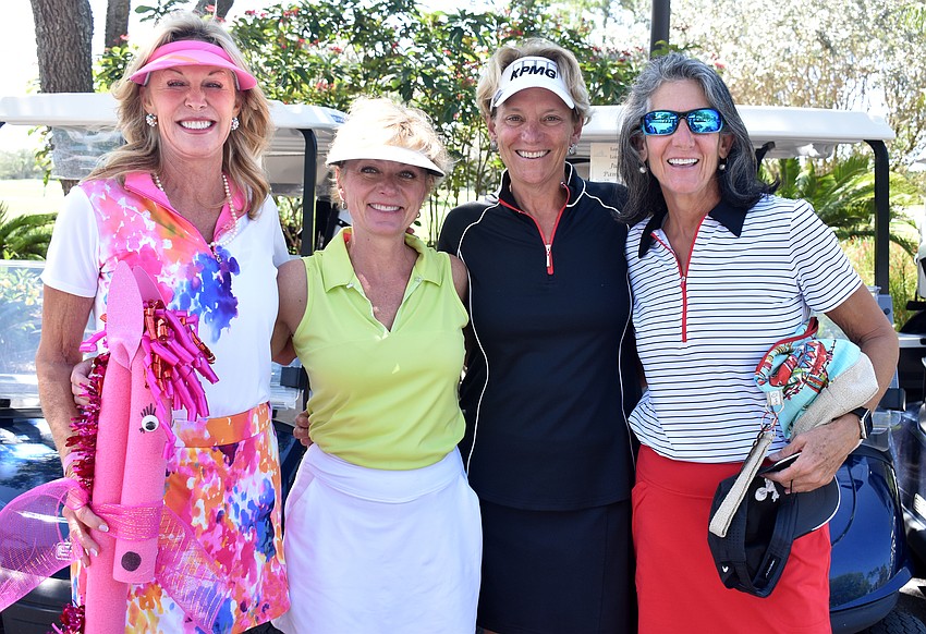Elaine Dabney, Pam Snauwert, Sharon Ritchey and Julia Fosson