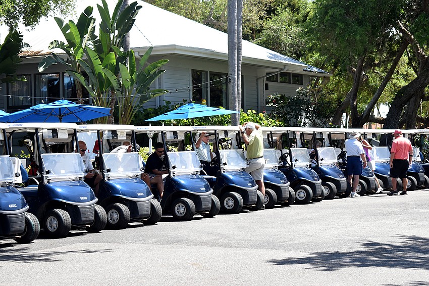 More than 90 golfers participated in the inaugural tournament.