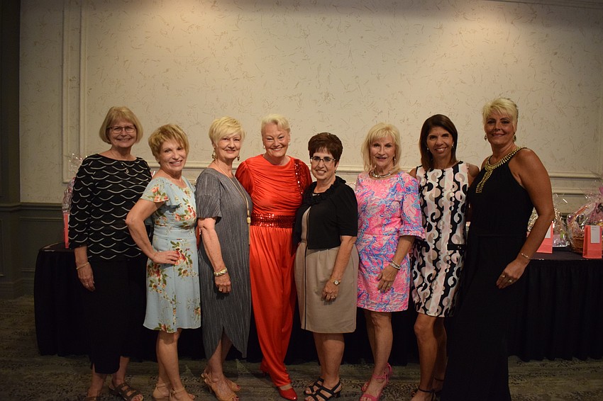 Sandi Thomason, Olga Kelley, Cris Wertz, Joan Scott, Helen LiMarzi, Maureen Legenski, Veronica Perry and Maria Salerno made the fashion show possible either through modeling or organizing.