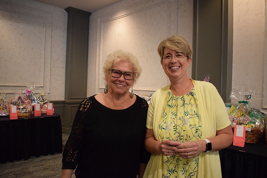 Ellie Prezioso, a Cascade Resident, and Theresa Meyers, a guest of resident Cheryl Kail, each won the 50/50 raffle and took home $150 each.