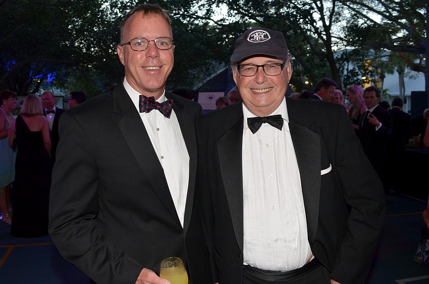 Chris Harris and Peter Barmonde