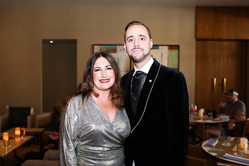 Terri Najmolhoda and Cameron Guilmette