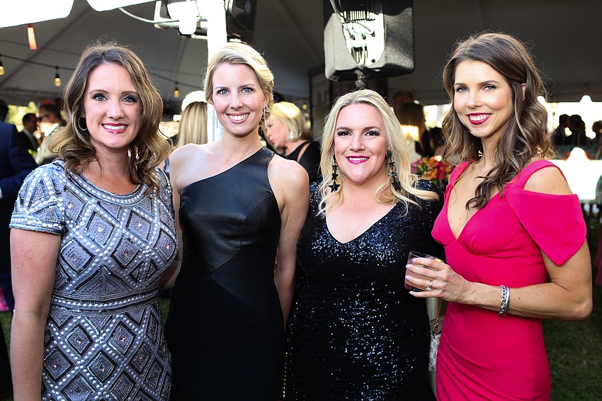 Jennifer Rust, Nicole Christie, Erin Christy and Caroleen Brej