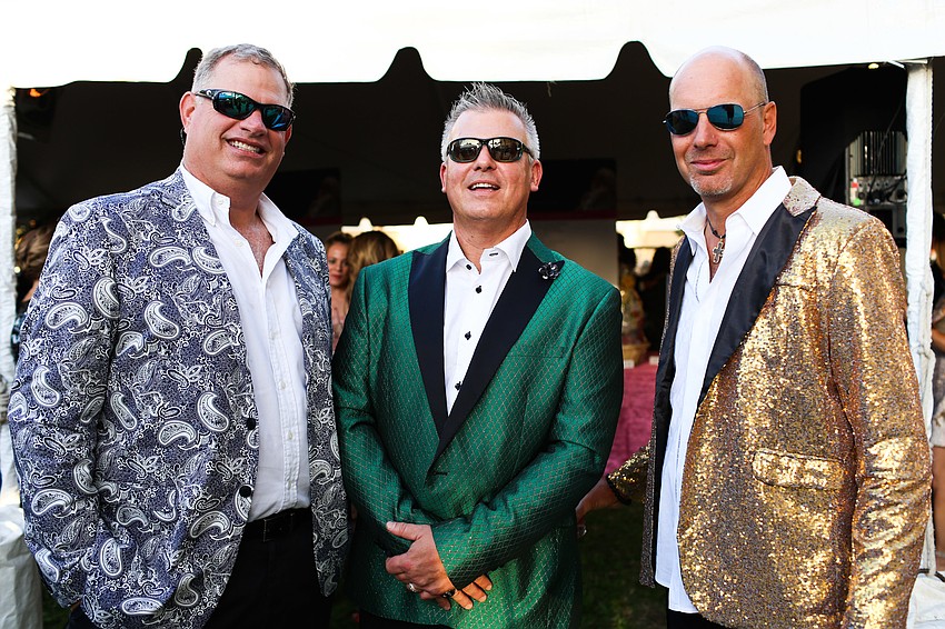 Tyson Lynn, Terry O'Hara and Jim Richard