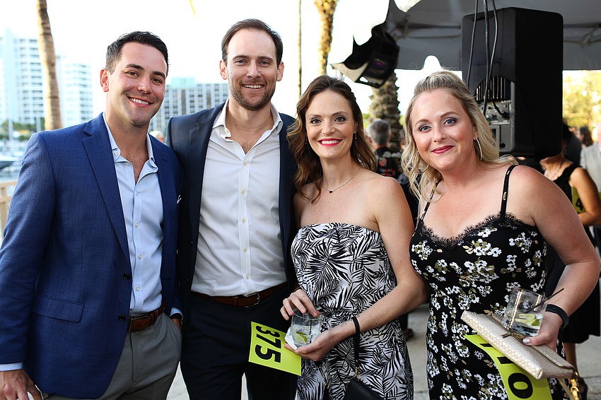 Luke Nicholas, Carl Watkins, Brigette Raymaker and Erica Aultman