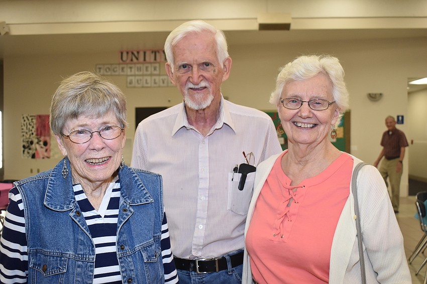 Katy Sabin with Tom and Janet Olshewsky