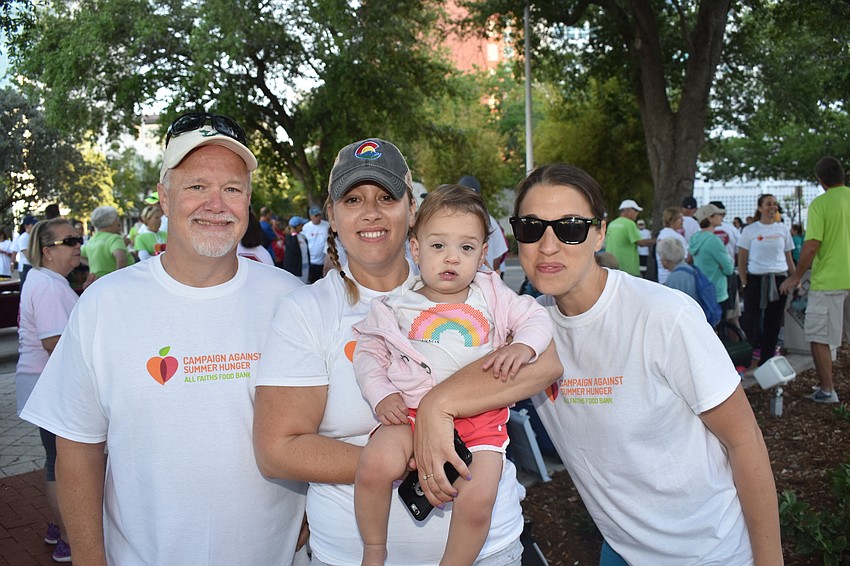 Mike Day, Shannon Wagar, Stella Piazza and Amanda Piazza