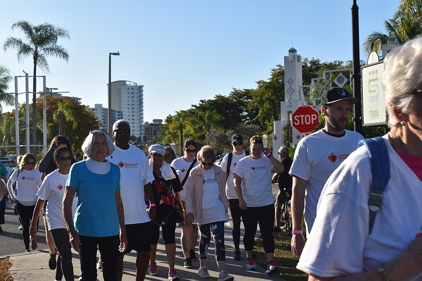 Next year, All Faiths Food Bank is hoping to have 1,000 walkers.