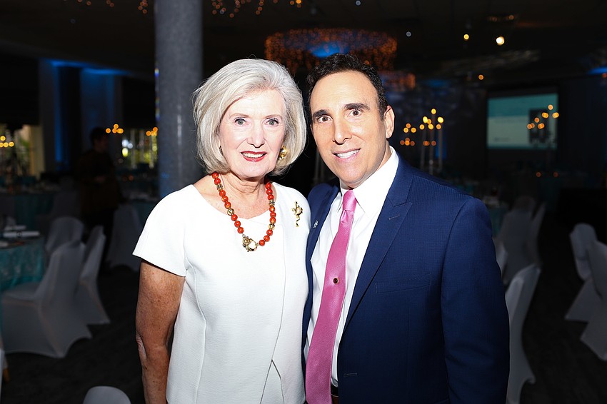 AJC Regional President Anne Virag and AJC Regional Director Brian Lipton