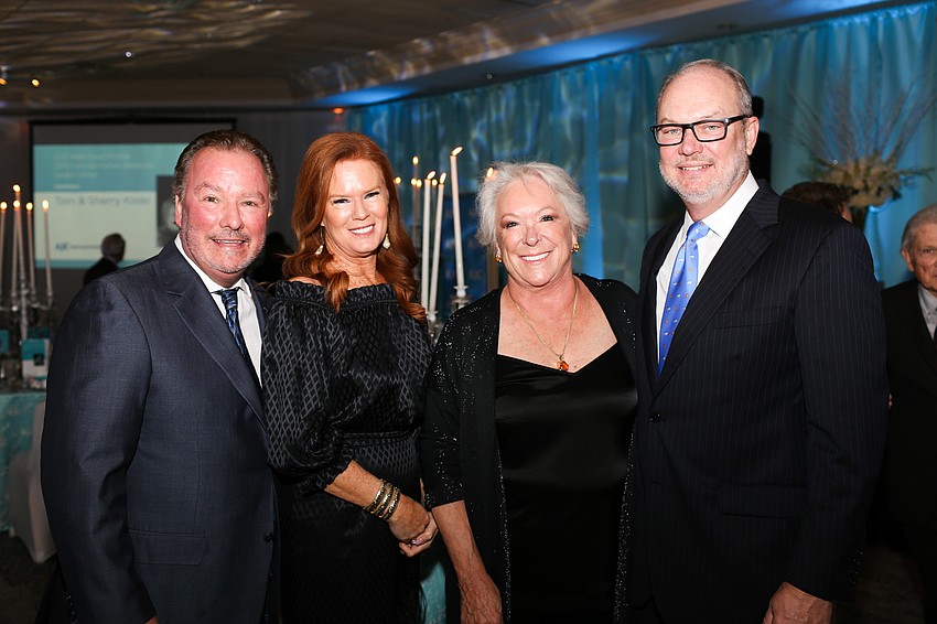 Michael and Terri Klauber with Sherry and Tom Koski