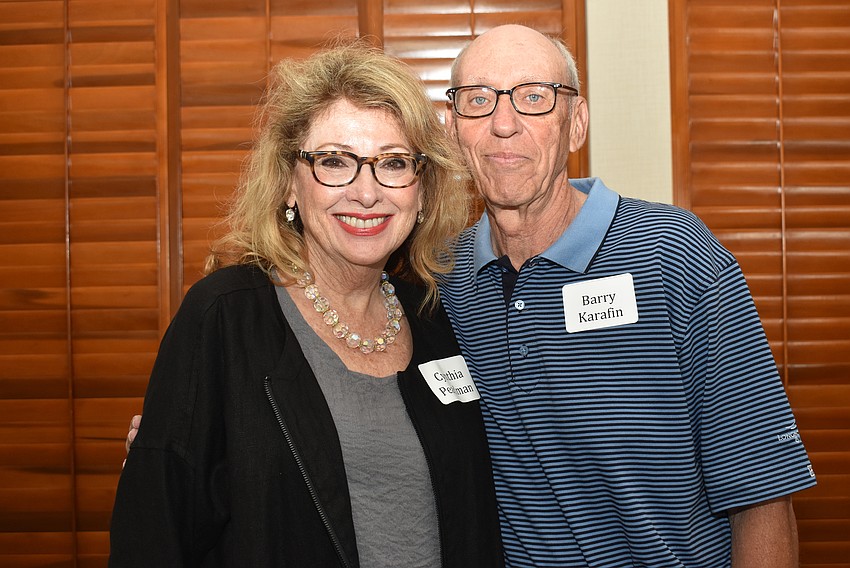 Cynthia Pearlman and Barry Karafin