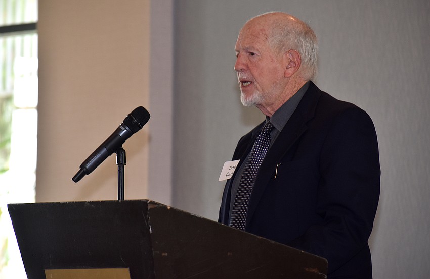 Bob Gary introduces Jill Wine-Banks