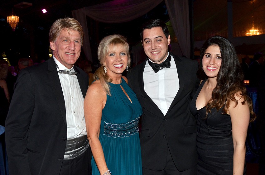 Jerry and Virgene Linse with Michael Calamaras and Kelly Martella