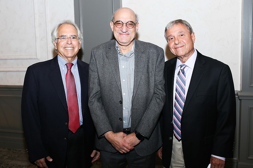 Honorary Chairman Michael Ritter, Howard Tevlowitz and Speaker Alan Wolfson